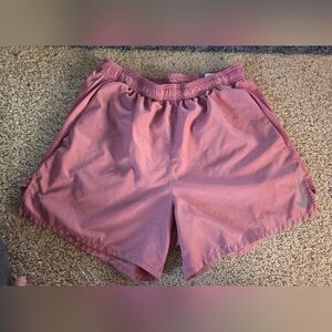Nike Women's Rose Pink Athletic Shorts